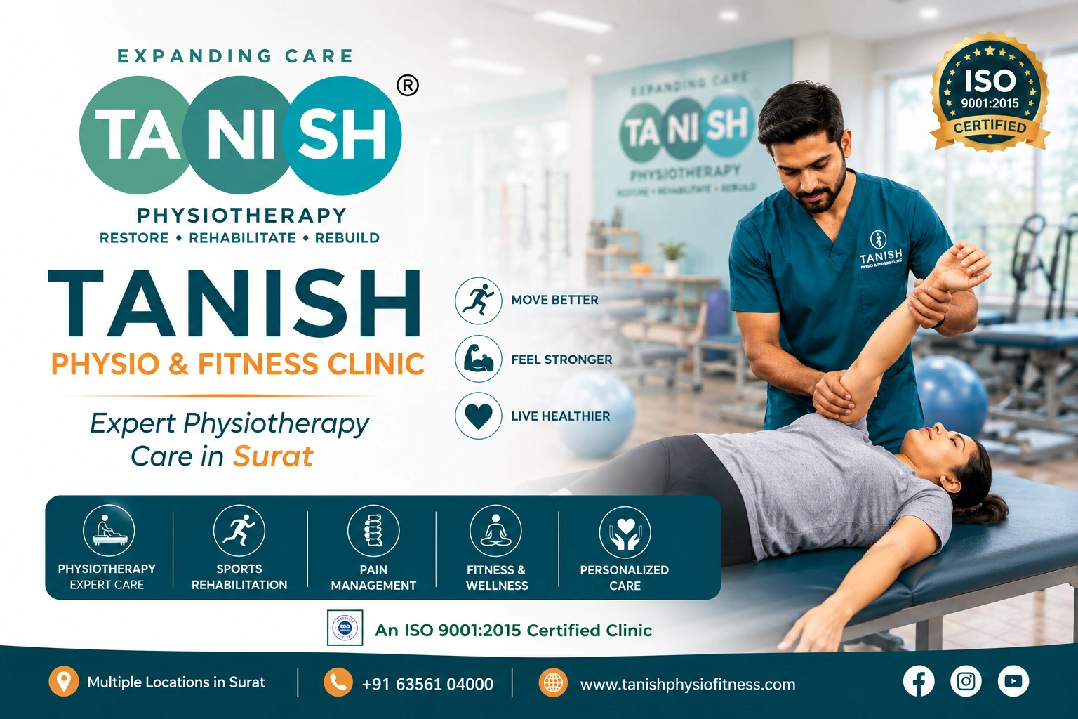 Physiotherapy and fitness care in Surat